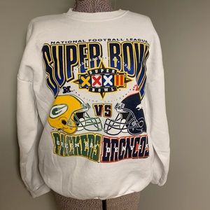 National Football League 1998 Super Bowl Crewneck